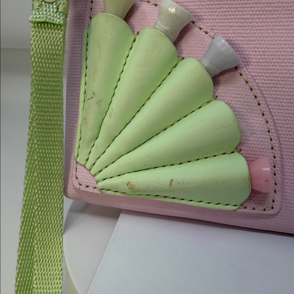 Tory Burch Tory Sport Golf Pouch Wristlet Sporty Green Accessory - Picture 3 of 10